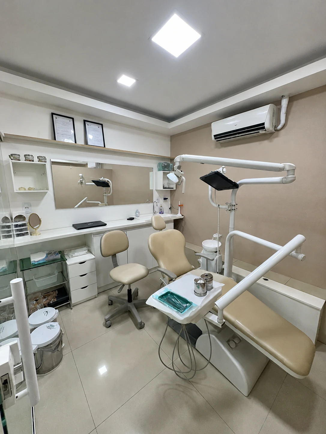 Interior do consultório da OdonthoDom