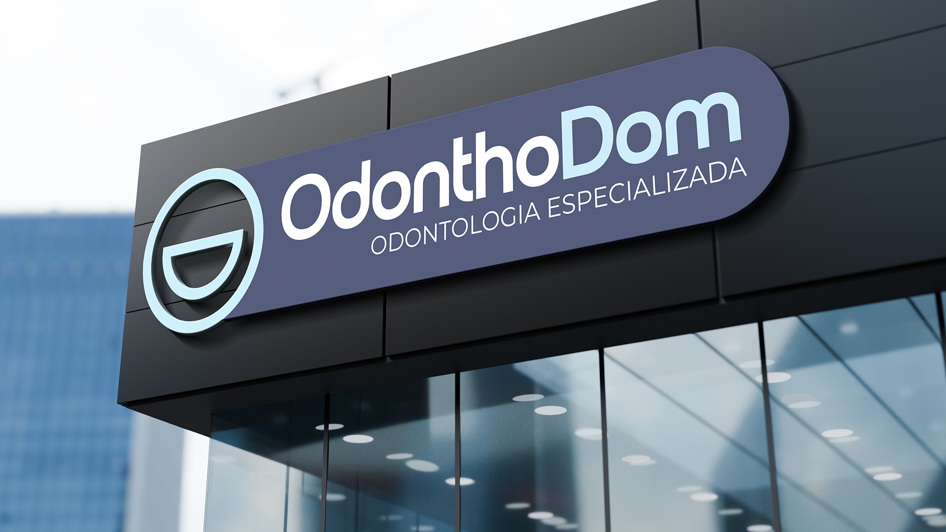 Fachada da clínica OdonthoDom